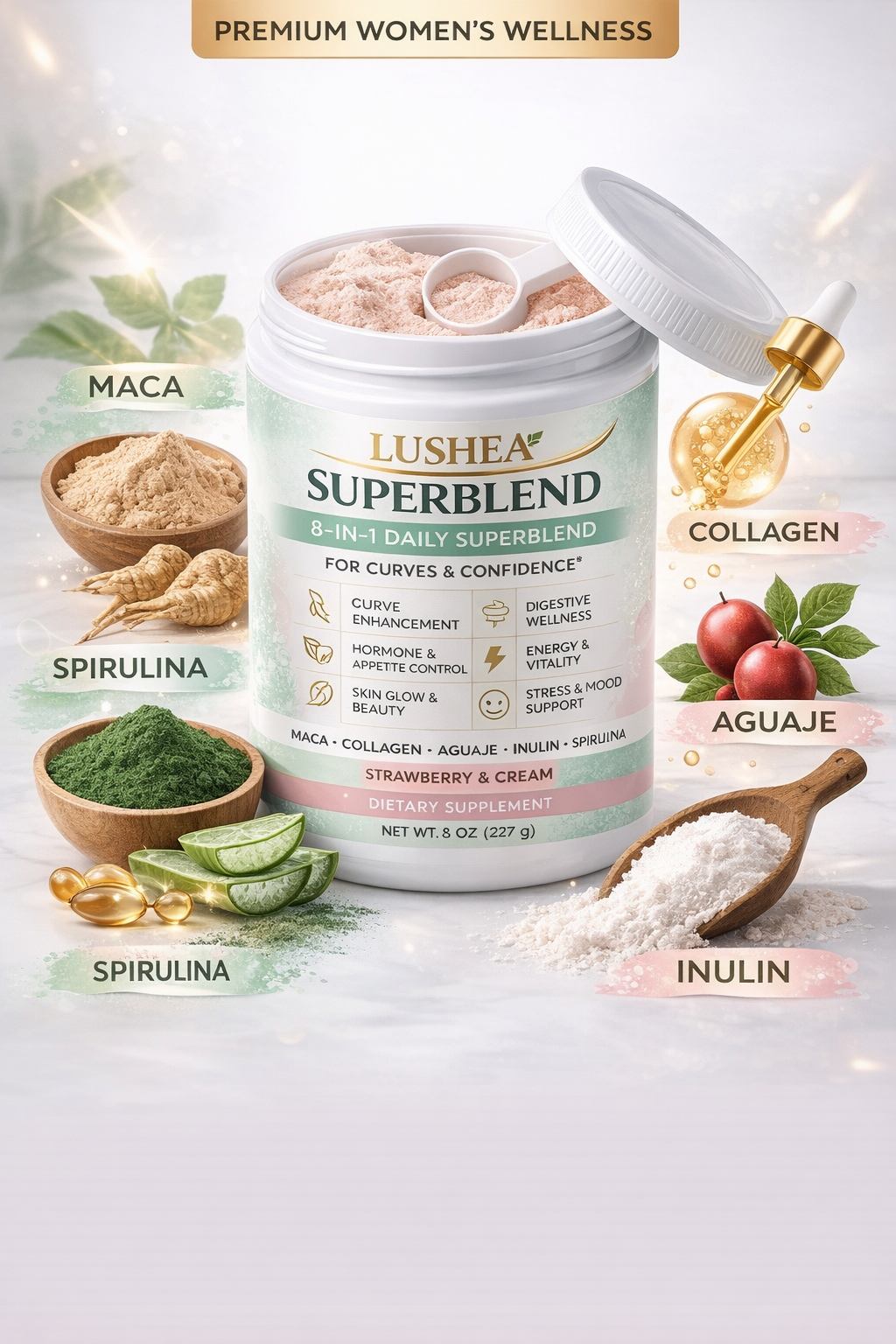 curve support powder