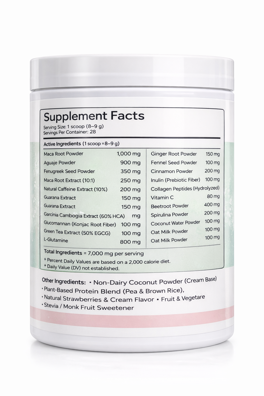 curve support powder